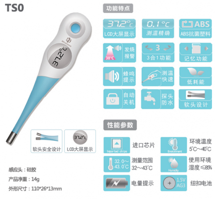 電子體溫計ts0-g1