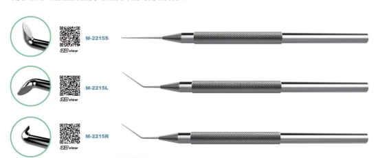 醫(yī)納密小梁切開器型號(hào)：m-2215/規(guī)格：m-2215l，m-2215r，m-2215s